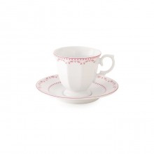 Zarin Iran Neo Classic Francis Pink 12pcs Tea Set