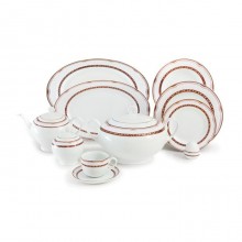 Zarin Iran Italia F Persia Red 102pcs Dinnerware Set