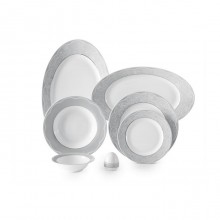 Zarin Iran Italia F Isabel Platinum 28pcs Dinnerware Set