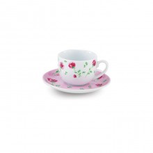 Zarin Iran Italia F Pink Rose 12pcs Tea Set