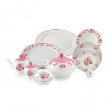 Zarin Iran Italia F Jasmin Pink 102pcs Dinnerware Set