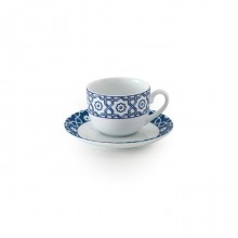 Zarin Iran Italia F Meybod Dark Blue 12pcs Tea Set