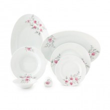 Zarin Iran Italia F Pamchal Flower 28pcs Dinnerware Set