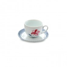 Zarin Iran Italia F Valencia Purple 12pcs Tea Set