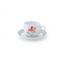 Zarin Iran Italia F Valencia Red 12pcs Tea Set