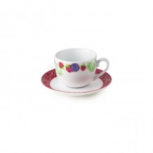 Zarin Iran Italia F Red Berry 12pcs Tea Set