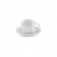 Zarin Iran Quattro Golden Lotus 12pcs Tea Set