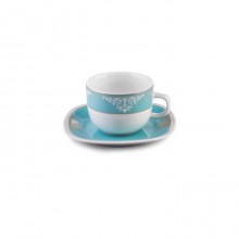 Zarin Iran Quattro Armitage Turquoise 12pcs Tea Set