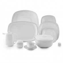 Zarin Iran Quattro Louren Platinum 98pcs Dinnerware Set