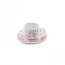 Zarin Iran Quattro Selena Pink 12pcs Tea Set