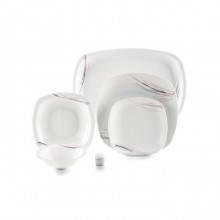 Zarin Iran Quattro Alba Platinum 27pcs Dinnerware Set