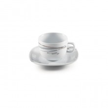 Zarin Iran Quattro Alba Gray Platinum 12pcs Tea Set