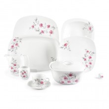 Zarin Iran Quattro Pamchal Flower 98pcs Dinnerware Set