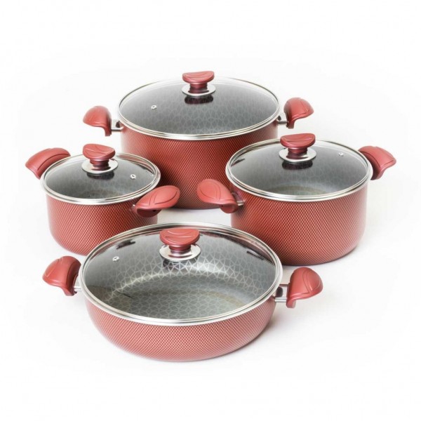 Kavir Cookware Europe 8Pcs Cookware Set