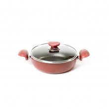 Kavir Cookware Europe Saucepan With Glass Lid-24cm