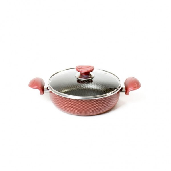 Kavir Cookware Europe Saucepan With Glass Lid-24cm
