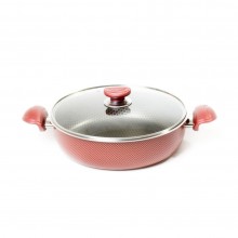 Kavir Cookware Europe Saucepan With Glass Lid-30cm