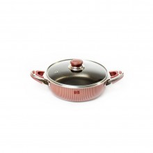 Kavir Cookware Anahita Saucepan With Glass Lid-24cm