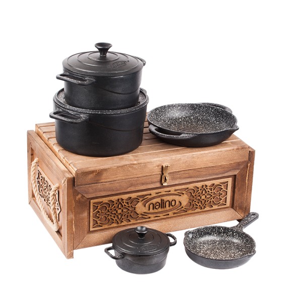 Nalino Tekla 8pcs Cookware Set