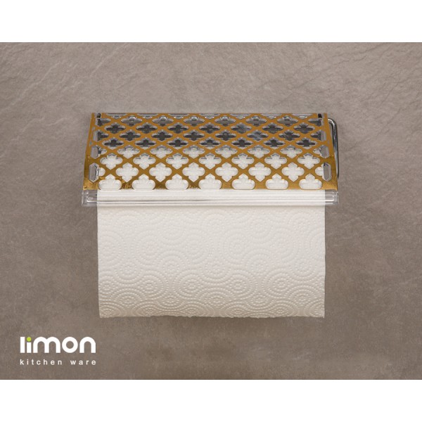 Limon Flower Design Tissue Holder-L
