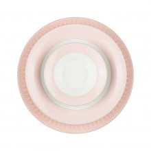 Zarin Iran Shahrzad Zhanti Pink 35pcs Dinnerware Set