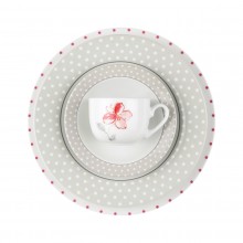 Zarin Iran Italia F Valencia Red 102pcs Dinnerware Set