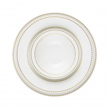Zarin Iran Radiance Milano White 28pcs Dinnerware Set