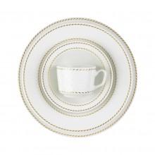 Zarin Iran Radiance Milano White 102pcs Dinnerware Set