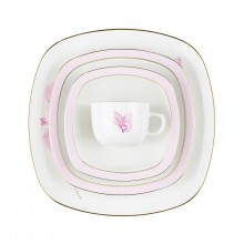 Zarin Iran Quattro Rose Flower 98pcs Dinnerware Set