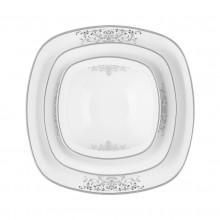 Zarin Iran Quattro Monte Carlo Platinum 27pcs Dinnerware Set