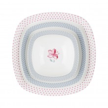 Zarin Iran Quattro Valencia Purple 27pcs Dinnerware Set