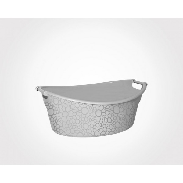 Limon Oval Basin With Steel Handle-S