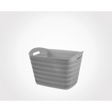 Limon Bamboo Design Rectangular Laundry Basket