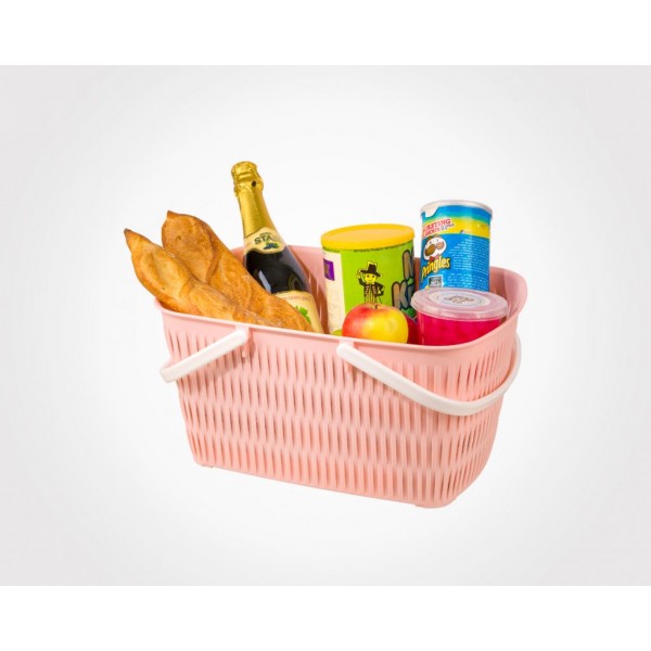 Limon Bamboo Design Shopping Basket