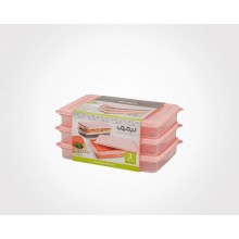 Limon Nastaran 6pcs Food Storage Container Set