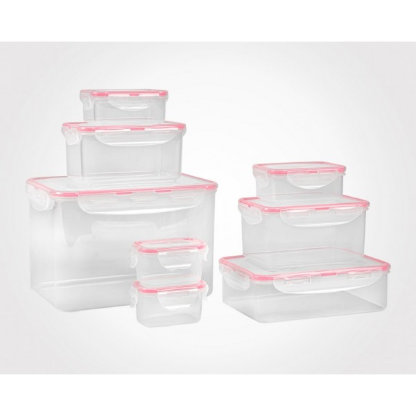 Limon Rectangular 16pcs Food Storage Container Set